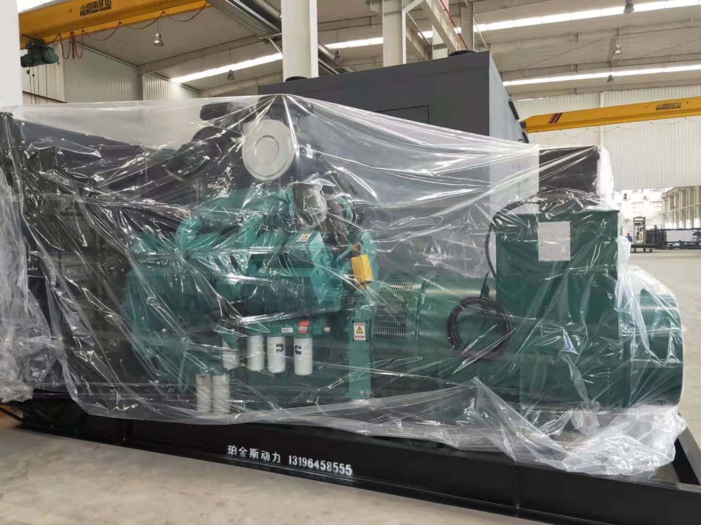 800千瓦重慶康明斯客戶來廠驗貨成功，安排發貨