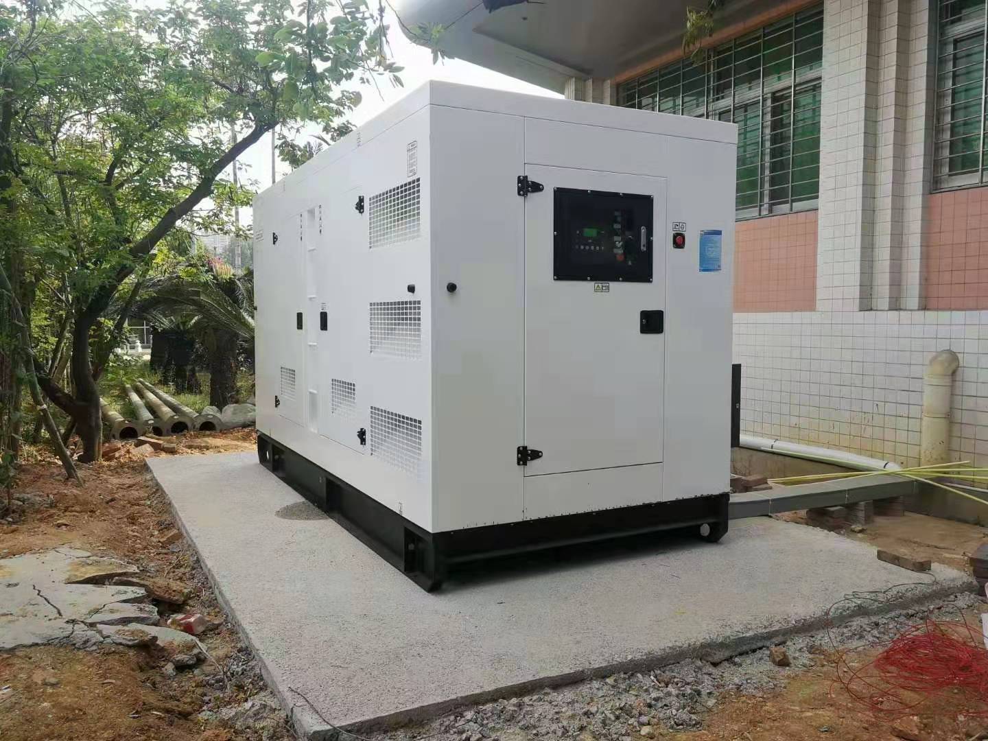 400KW廣西玉柴靜音型柴油發(fā)電機組助力莆田市稅務局