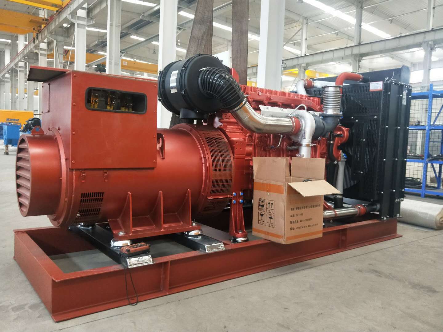 玉柴發(fā)電機(jī)組準(zhǔn)備就緒，隨時(shí)發(fā)